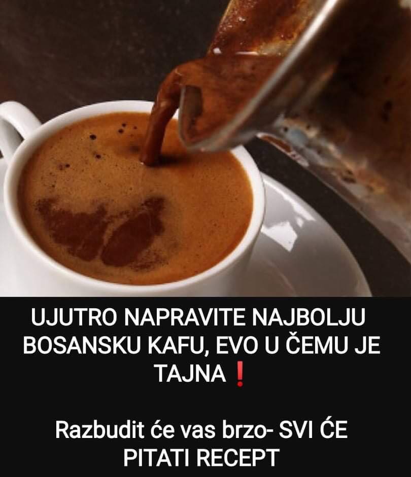 Pogledajte u čemu je tajna kod pripreme kafe koja će vas brzo razbuditi