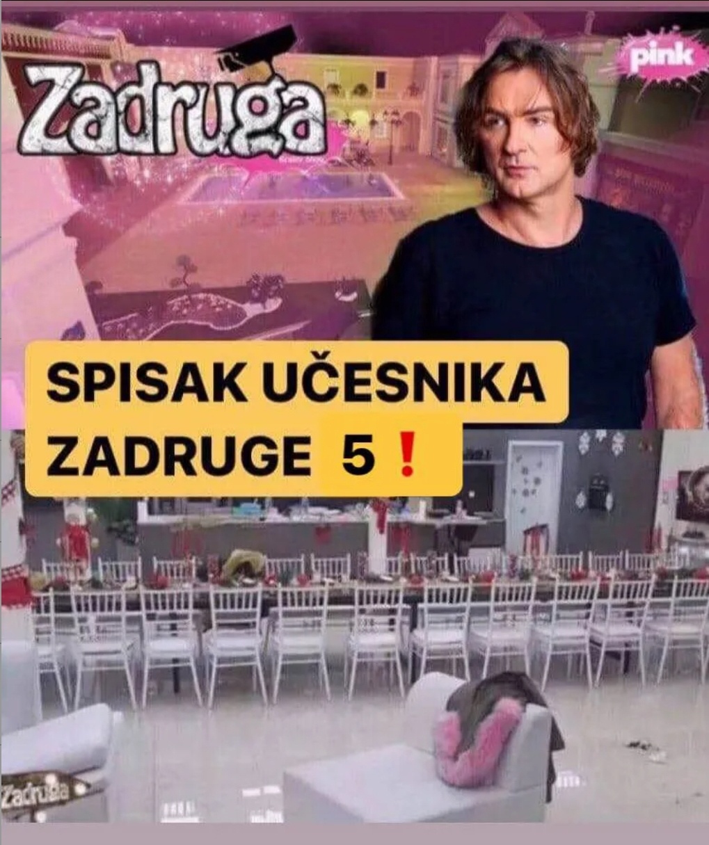 Pogledajte spisak učesnika Zadruge 5