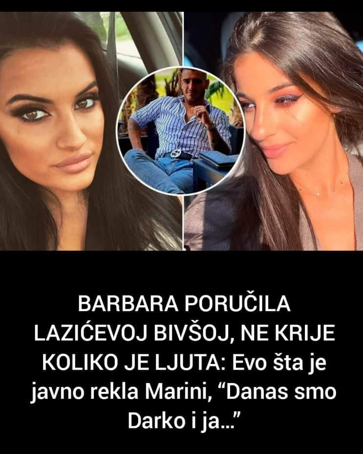 Pogledajte šta je Barbara rekla Marini ne krijući da je ljuta