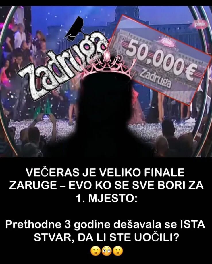 Pogledajte ko se sve bori za finale u Zadruzi