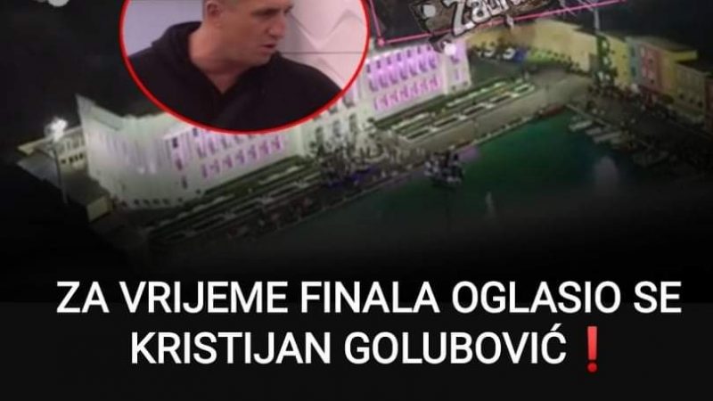 Pogledajte šta je rekao Kritsijan Golubović