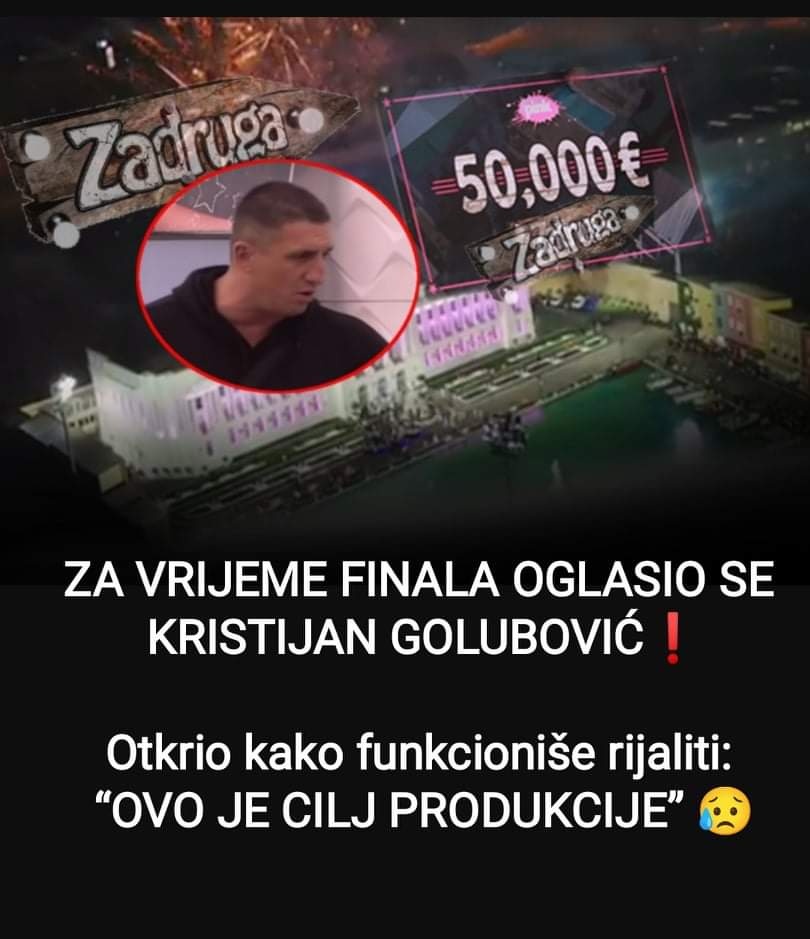 Pogledajte šta je rekao Kritsijan Golubović