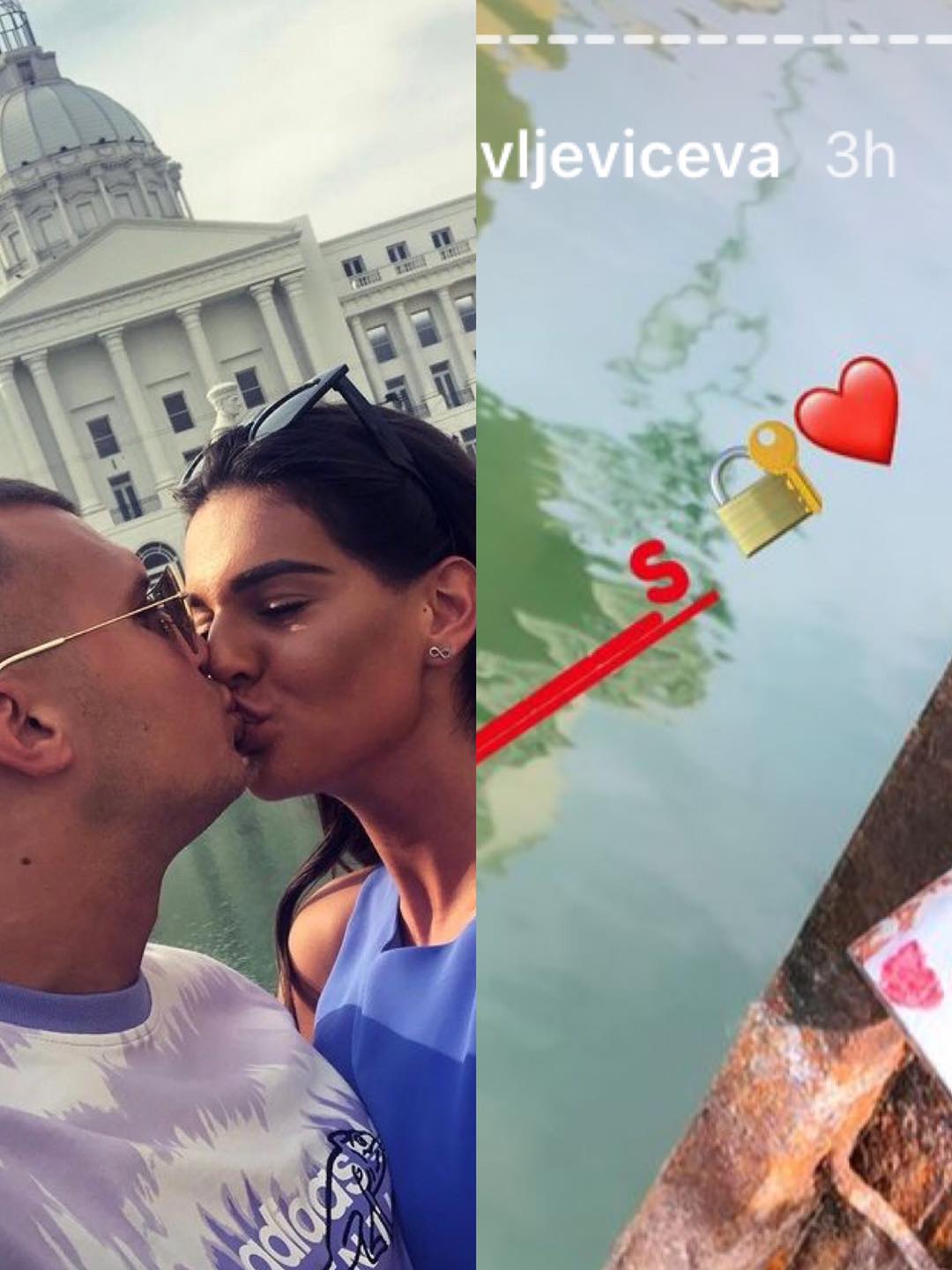 Stefan Karić i Jovana Ljubisavljević ovjekovječili ljubav-pogledajte fotografije koje su objavili