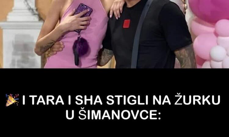 Pogledajte šta su Tara i Ša uradili pred svima