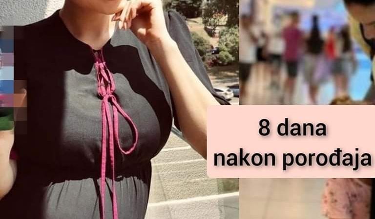 Pogledajte kako izgleda Mia osam dana nakon poroda