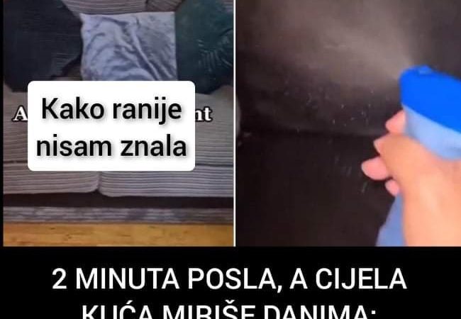 Pogledajte genijalan trik od kojeg će kuća mirisati danima