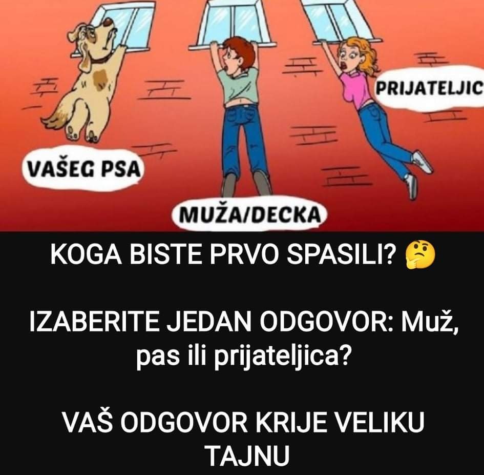 Riješite mozgalicu i izaberite samo jedan odgovor