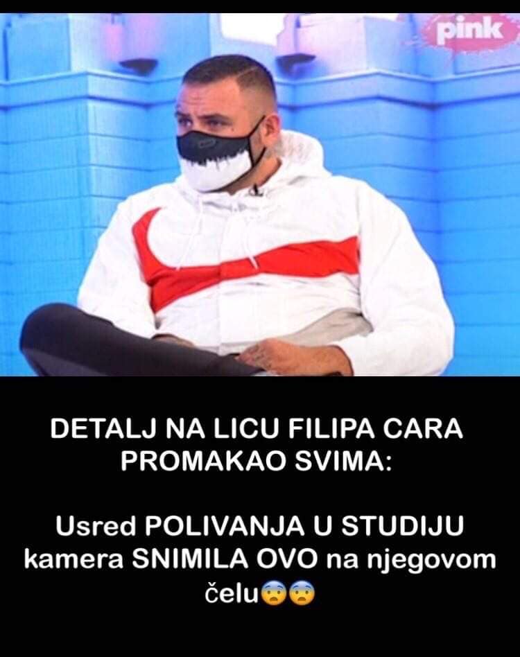 Detalj na licu Filipa cara promakao svima ali pogledajte šta je kamera snim ila na n jegovom čelu usred polivanja