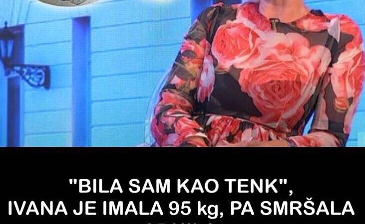 Pogledajte kako je Ivana smršala sa 95 kg. na 35 kg.