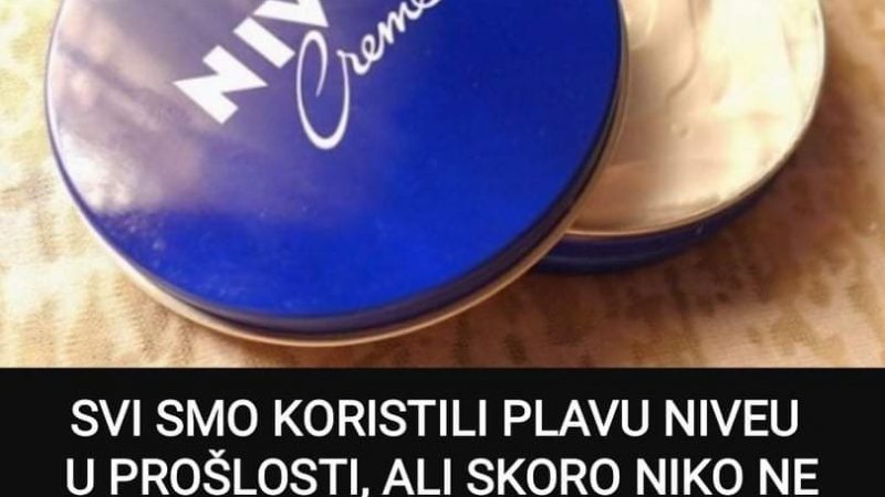 Pogledajte dodatne pozitivne efekte naše dobro poznate plave nivea kreme