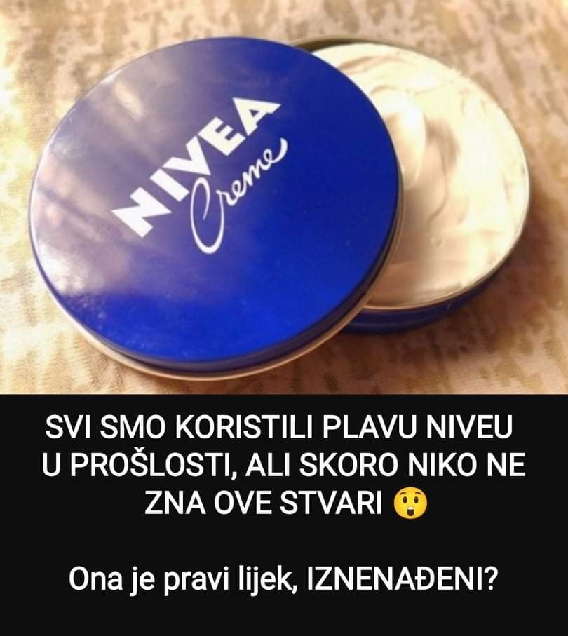 Pogledajte dodatne pozitivne efekte naše dobro poznate plave nivea kreme