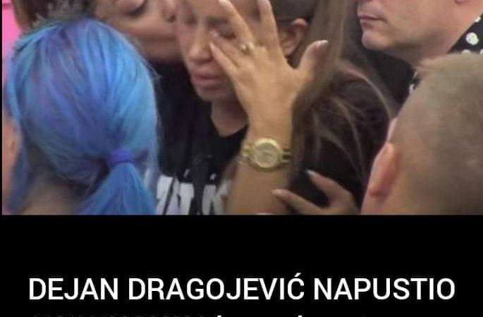 Dalila plakala cijelu noć, Dragan Dragojević napustio Zadrugu
