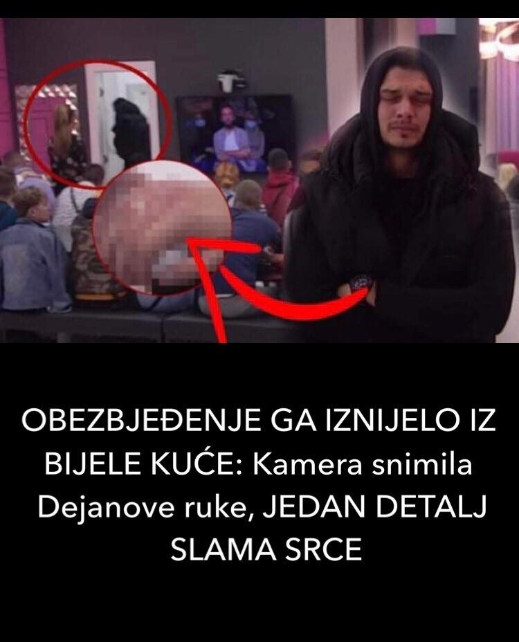 Obezbjeđenje Dejana iznijelo iz Bijele kuće, pogledajte kako je izgledao