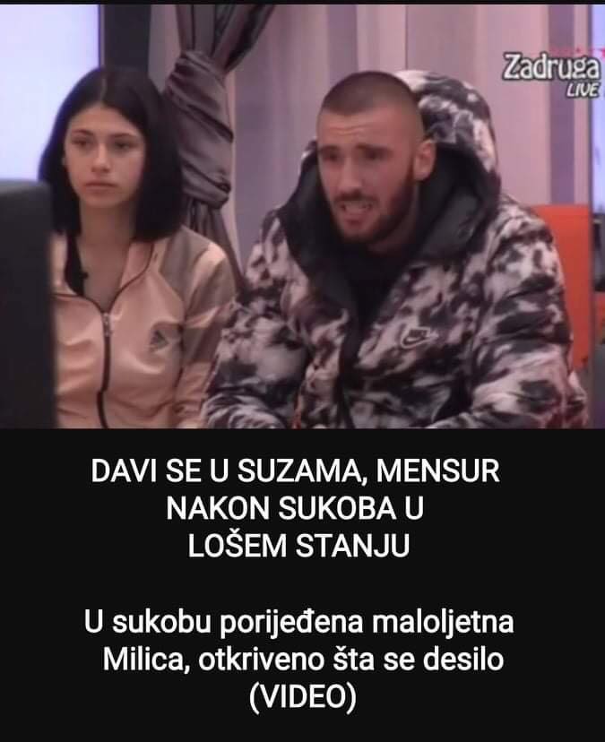 Pogledajte zasto je Mensur plakao