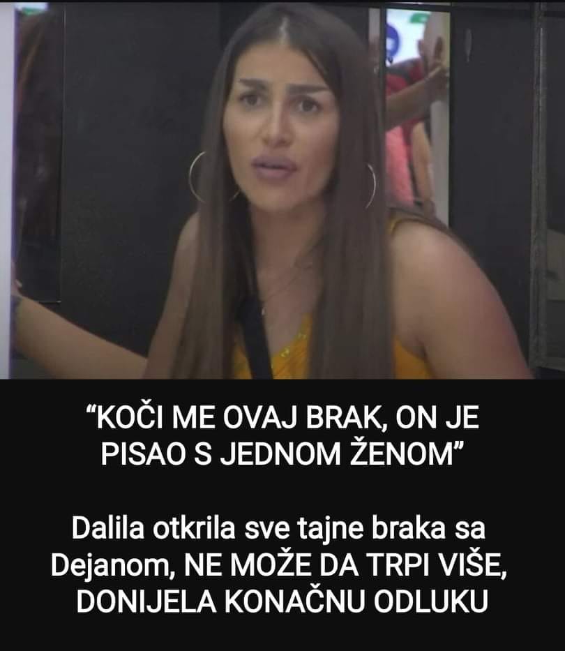 Pogledajte sta je Dalila otkrila u Zadruzi