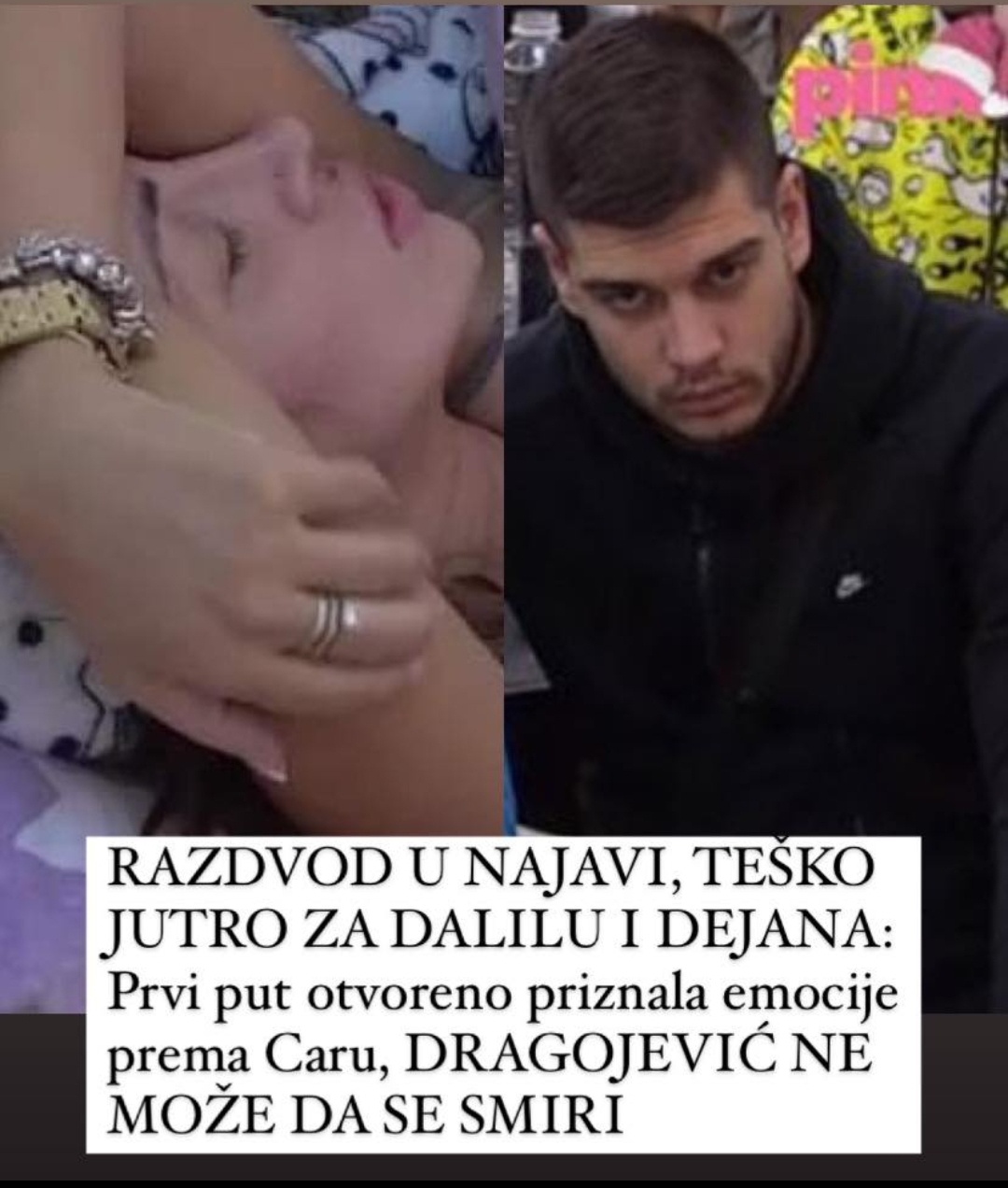 Dalila prvi put govorila o emocijama prema Caru, pogledajte šta je rekla