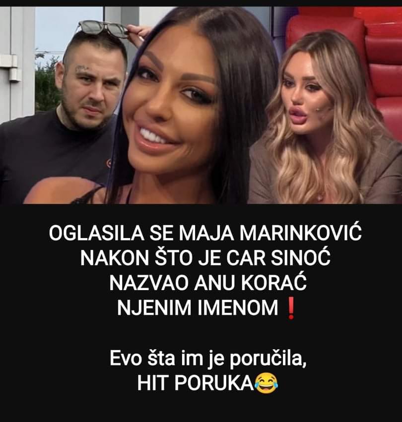 Pogledajte sta je rekla Maja Marinkovic