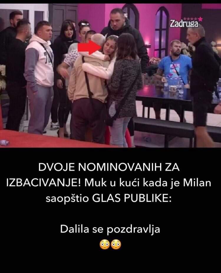 Pogledajte koje dvoje su nominovani za izbacivanje iz Zadruge