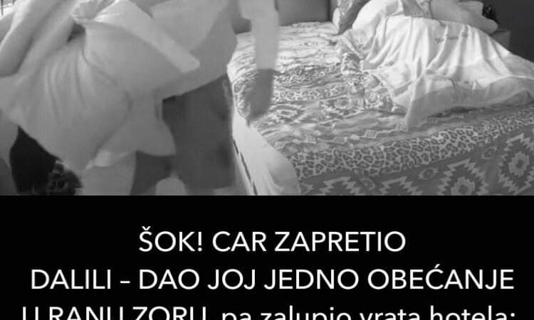 Pogledajte ,Car zaprijetio Dalili ,pa joj da obećanje