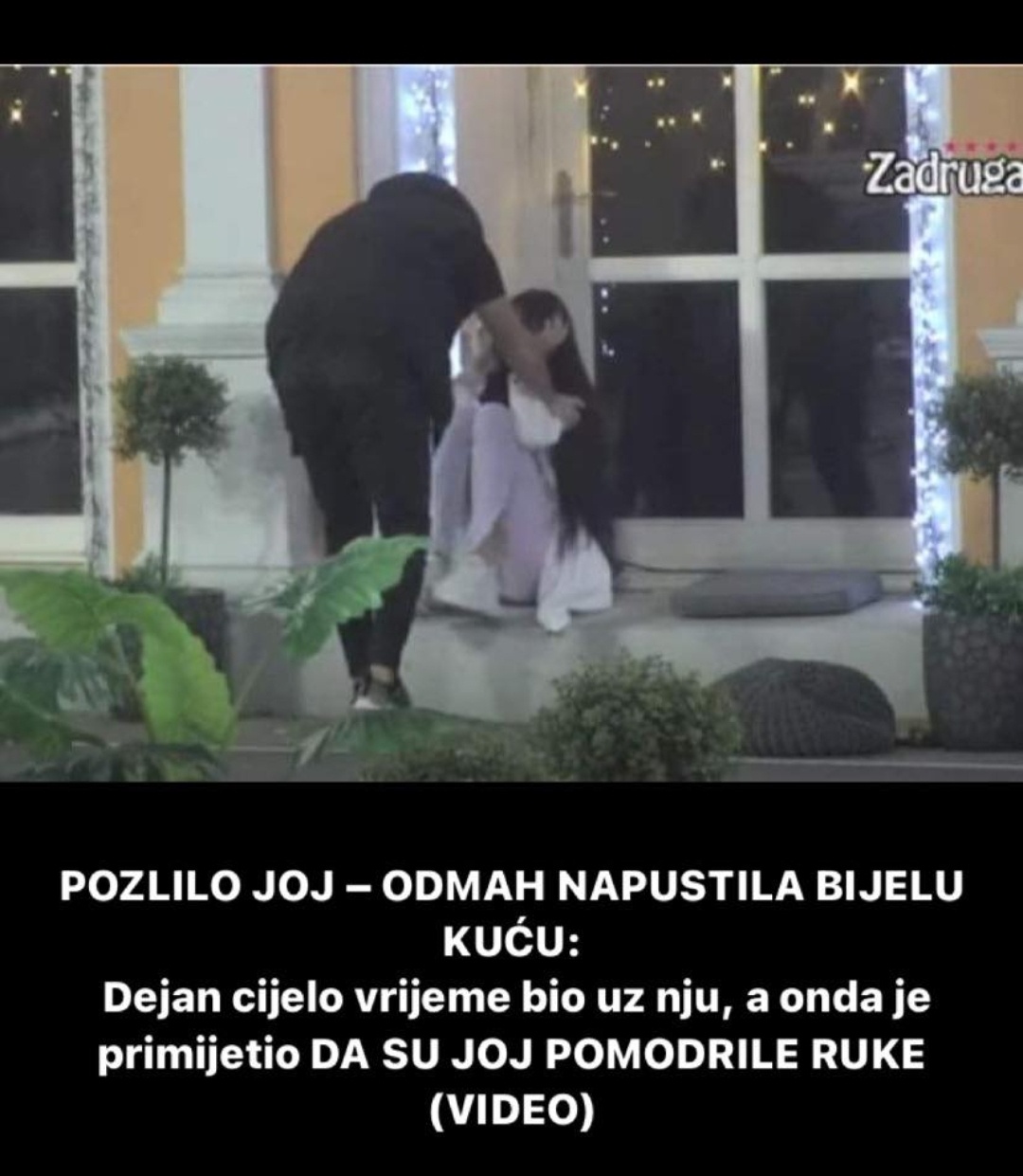 Pogledajte zbog cega je pozlilo Tari i ko je bio uz nju