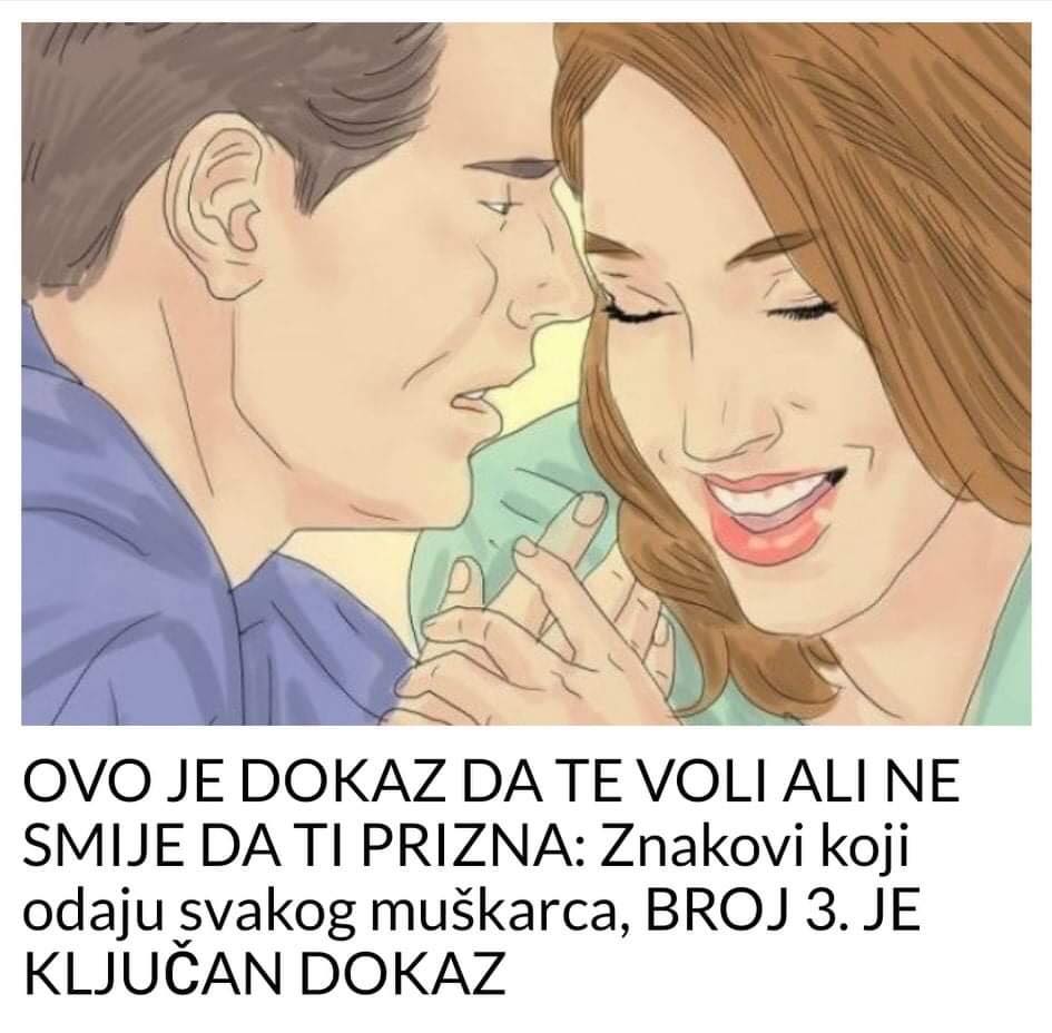 Pogledajte koji su to znakovi koji odaju svakog muskarca