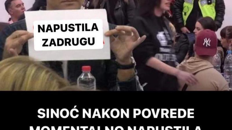 Pogledajte koji je ucesnik napustio Zadrugu