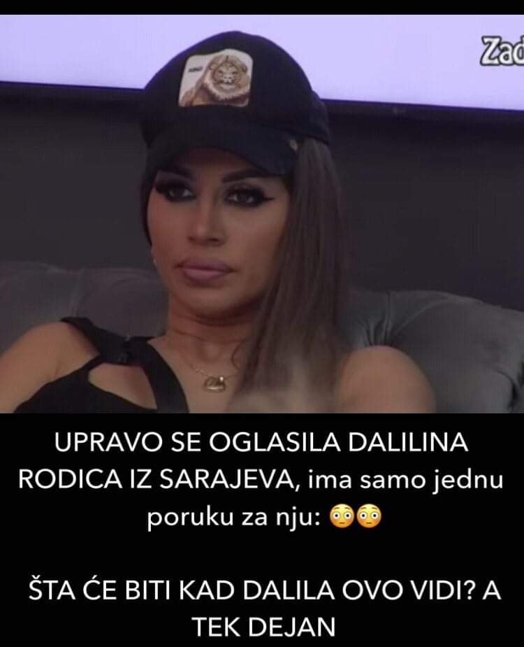 Pogledajte tko je Dalilina podrska