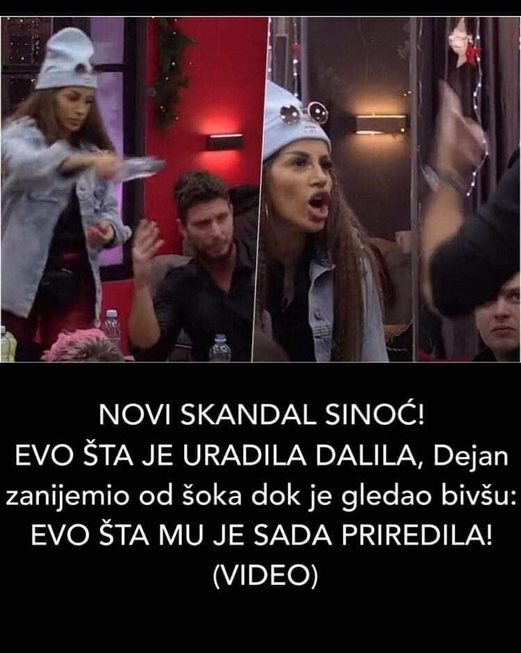 Novi skandal pogledajte sta je Dalila uradila