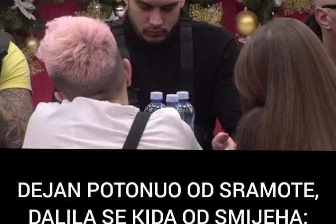 Pogledajte Dejan kako ga je blam sto je sa Dalilom