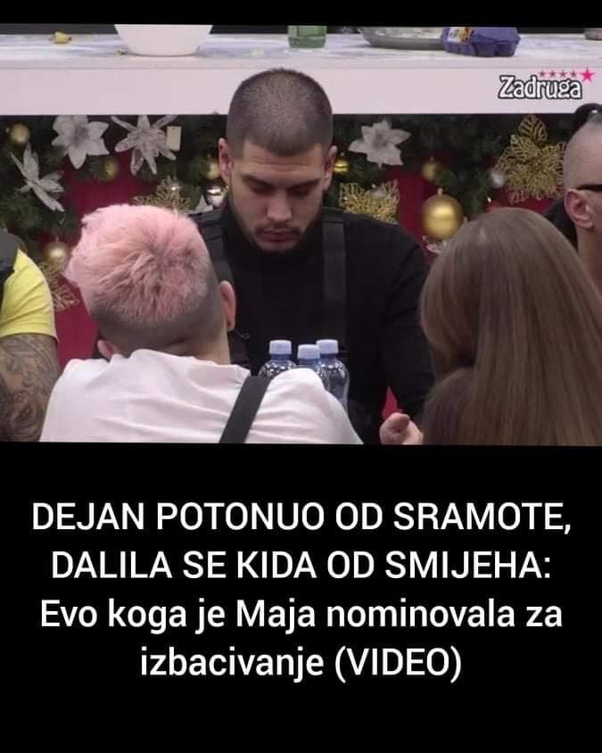 Pogledajte Dejan kako ga je blam sto je sa Dalilom