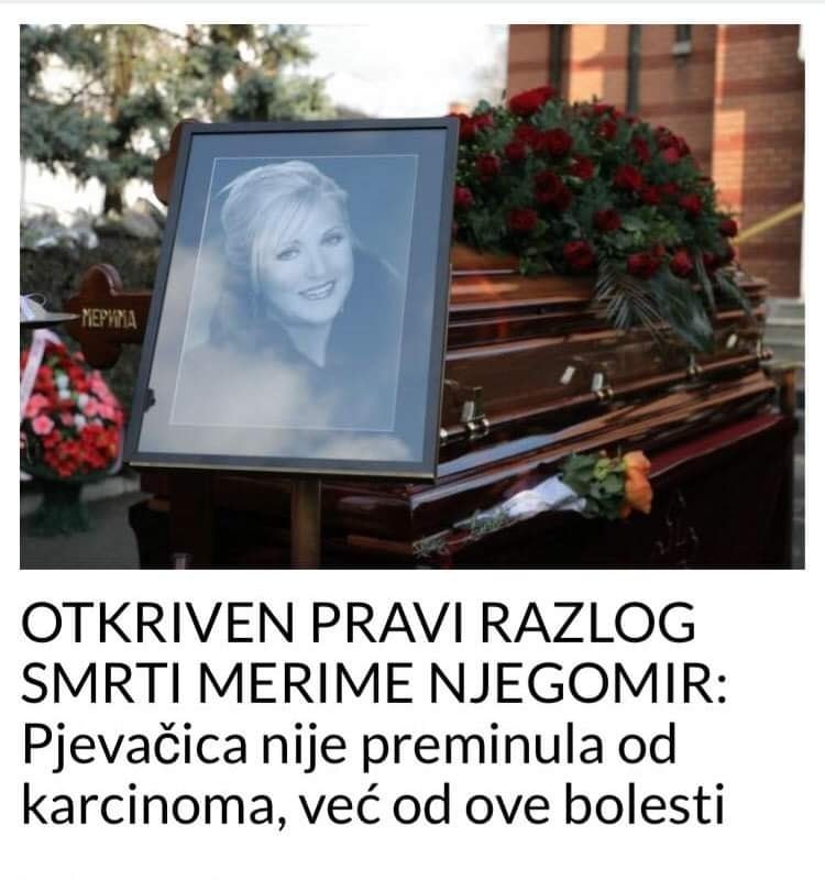 Pogledajte pravi razlog smrti Merime Njegomir