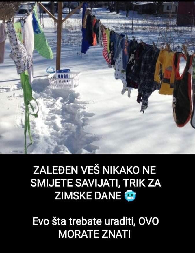 ZALEDJEN VES NE SMIJETE SVIJATI POGLEDAJTE TRIK KAKO I STA URADITI