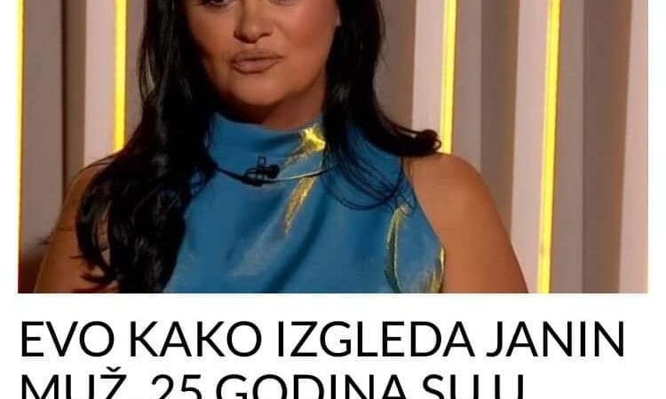 POGLEDAJTE KAKO IZGLEDA MUŽ OD JANE