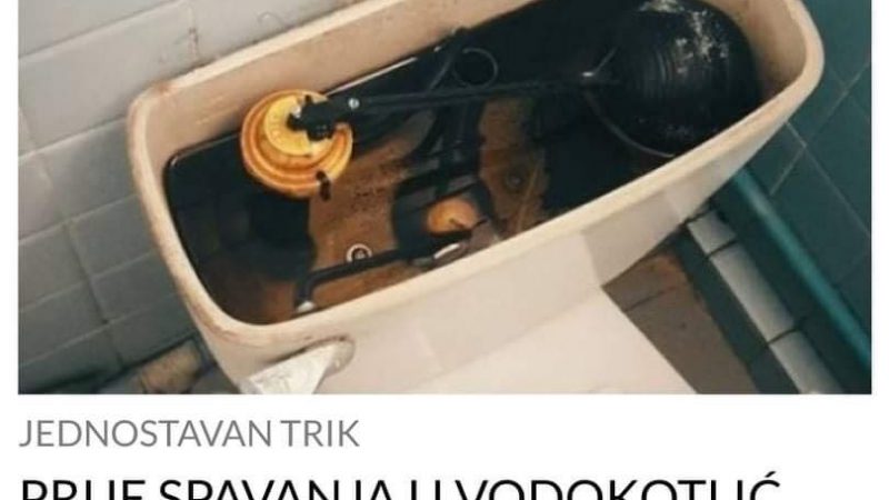 POGLEDAJTE KAKO OCISTIT VODOKOTLIC PRIJE SPAVANJA