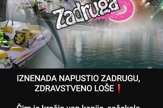 POGLEDAJTE KO JE NAPUSTIO ZADRUGU