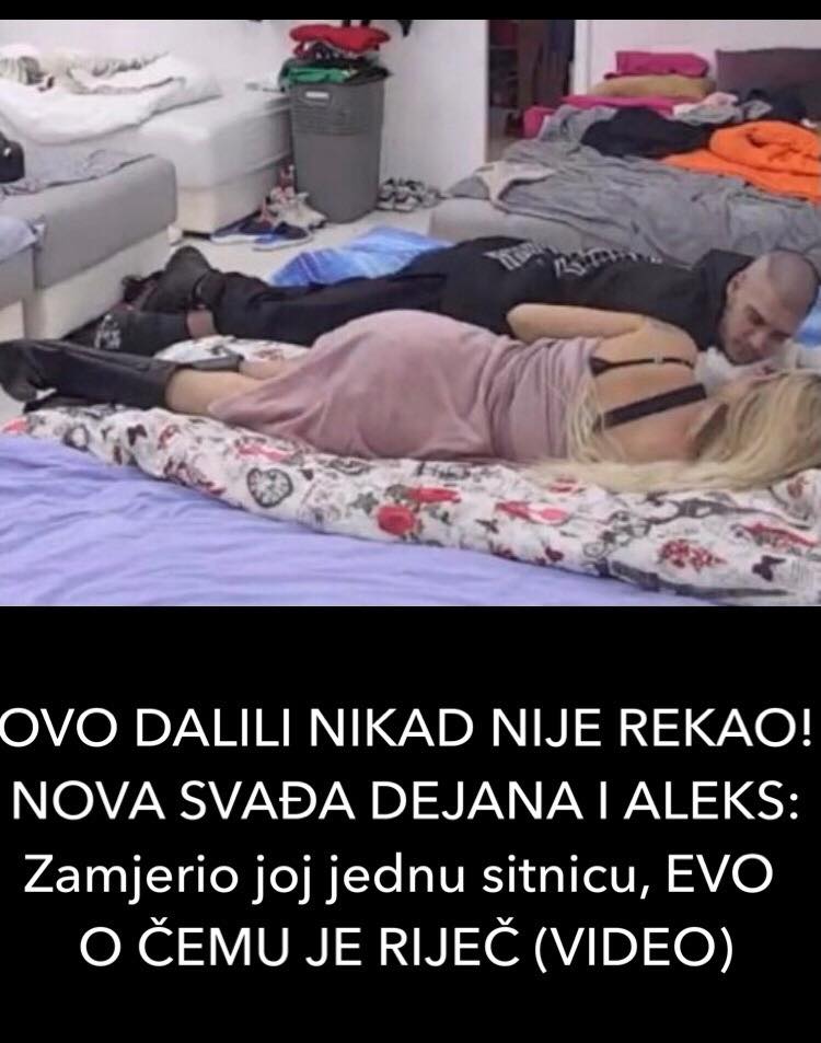 POGLEDAJTE ŠTA DEJAN GOVORI ALEKS O NJENOM DEKOLTEU