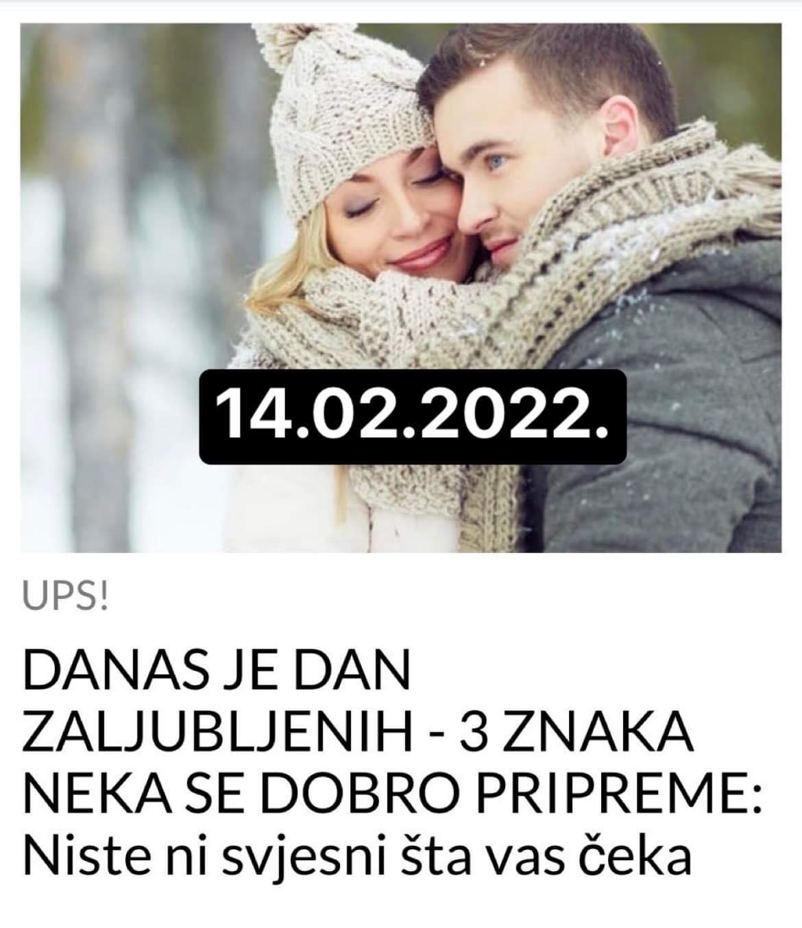 POGLEDAJTE KOJA 3 HOROSKOP ZNAKA TREBAJU DA SE PRIPREME ZA DAN ZALJUBLJENI