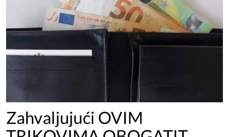 POGLEDAJTE TRIK KOJIM ĆETE SE OBOGATITI