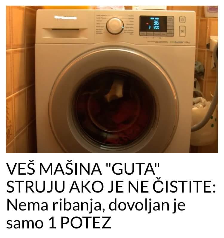 POGLEDAJTE KAKO DA ODRŽAVATE VAŠU VEŠ MAŠINU