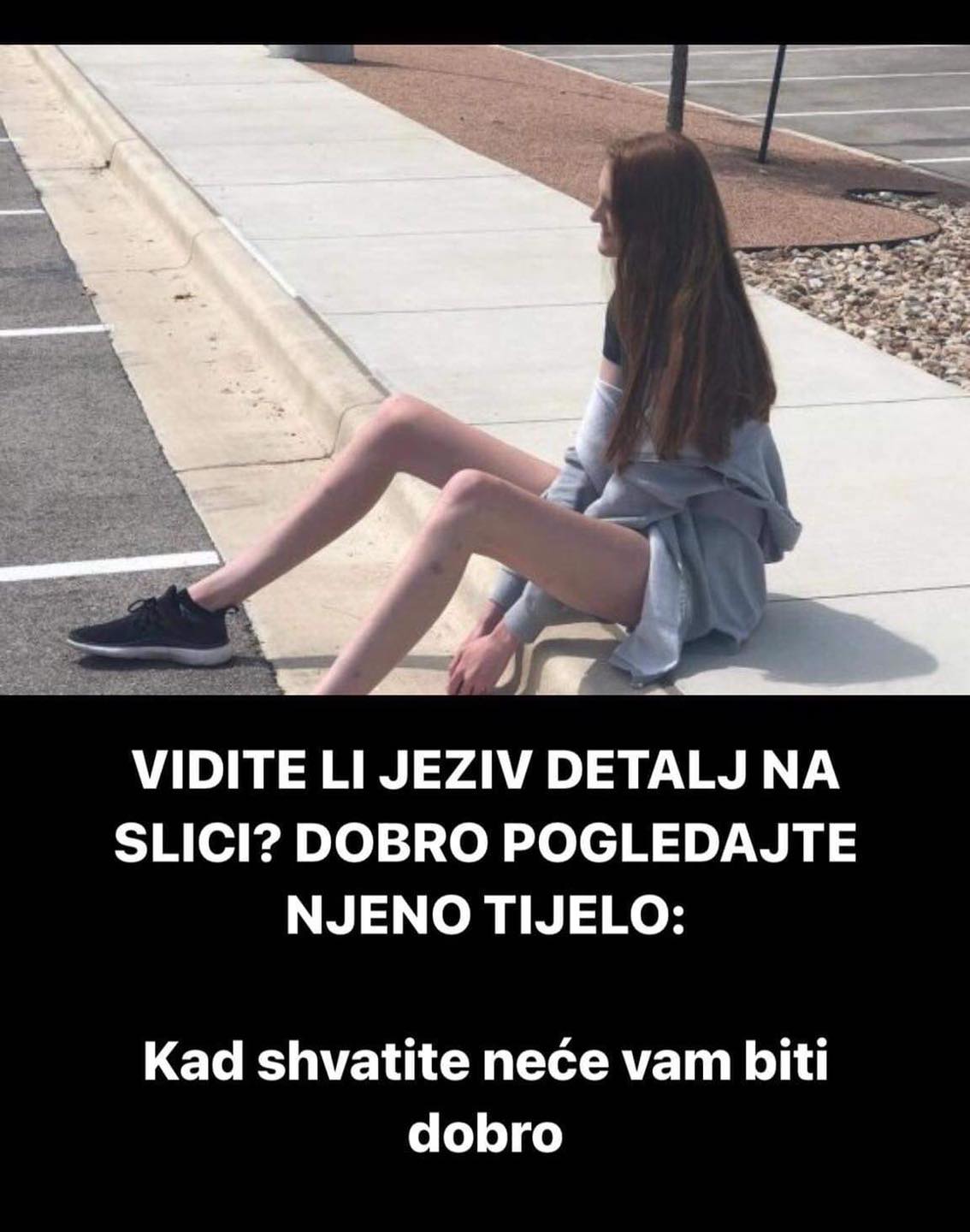 POGLEDAJTE TIJELO MLADE DJEVOJCICE KAKO IZGLEDA