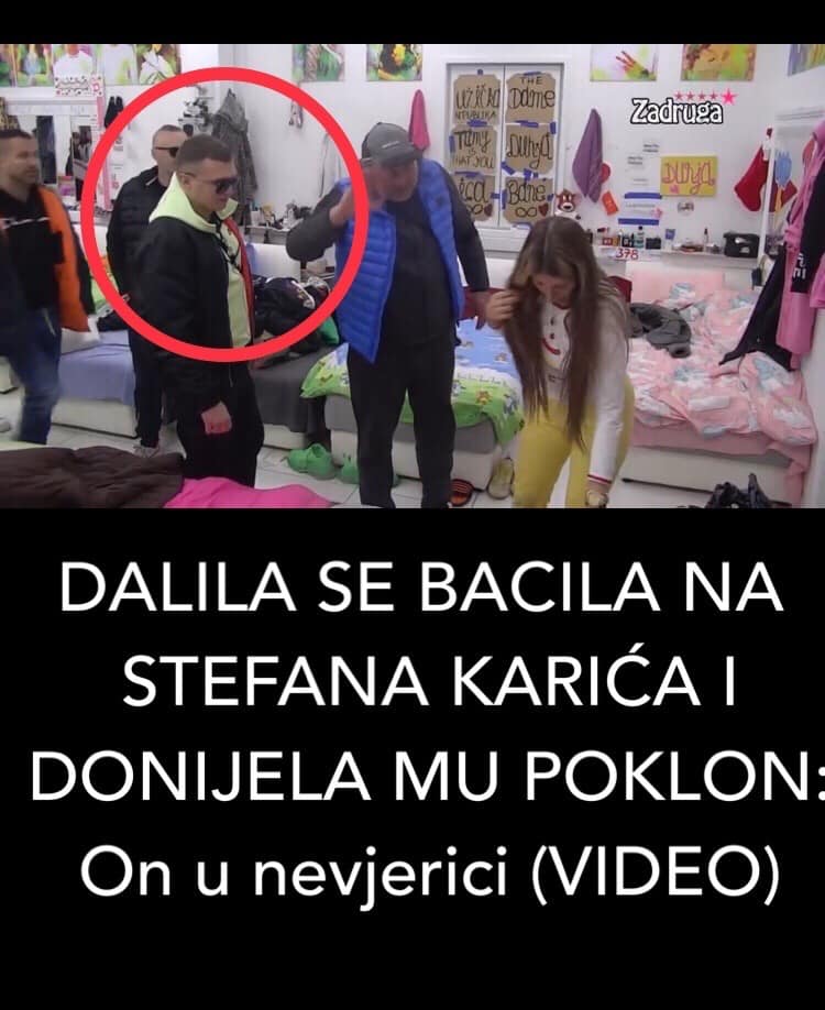 POGLEDAJTE KOME JE DALILA DALA POKLON