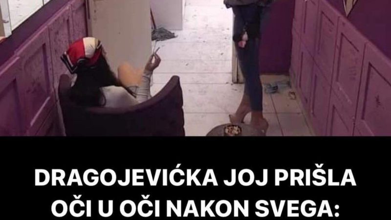 DALILA JOJ JE PRISLA OCI U OCI NAKON SVEGA, POGLEDAJTE STA JOJ JE REKLA