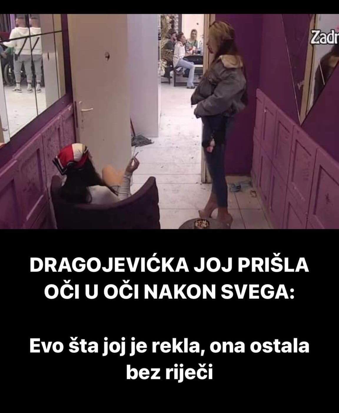 DALILA JOJ JE PRISLA OCI U OCI NAKON SVEGA, POGLEDAJTE STA JOJ JE REKLA