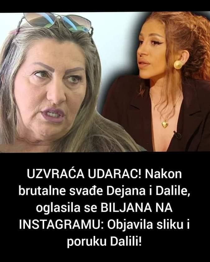 POGLEDAJTE KAKO JE BILJANA REAGOVALA NA SVADJU DEJANA I DALILE