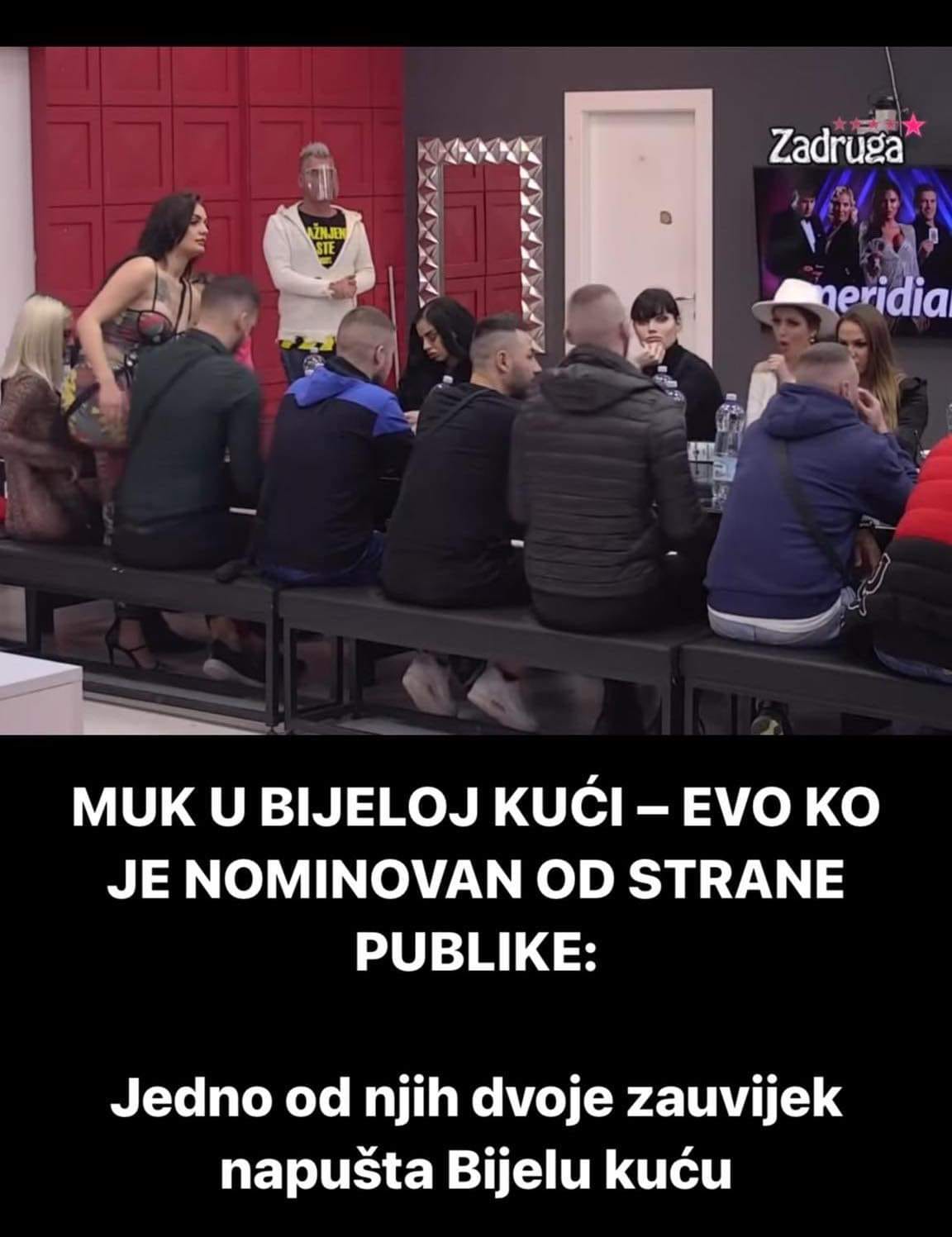 POGLEDAJTE KO JE NOMINOVAN SINOC U ZADRUZI