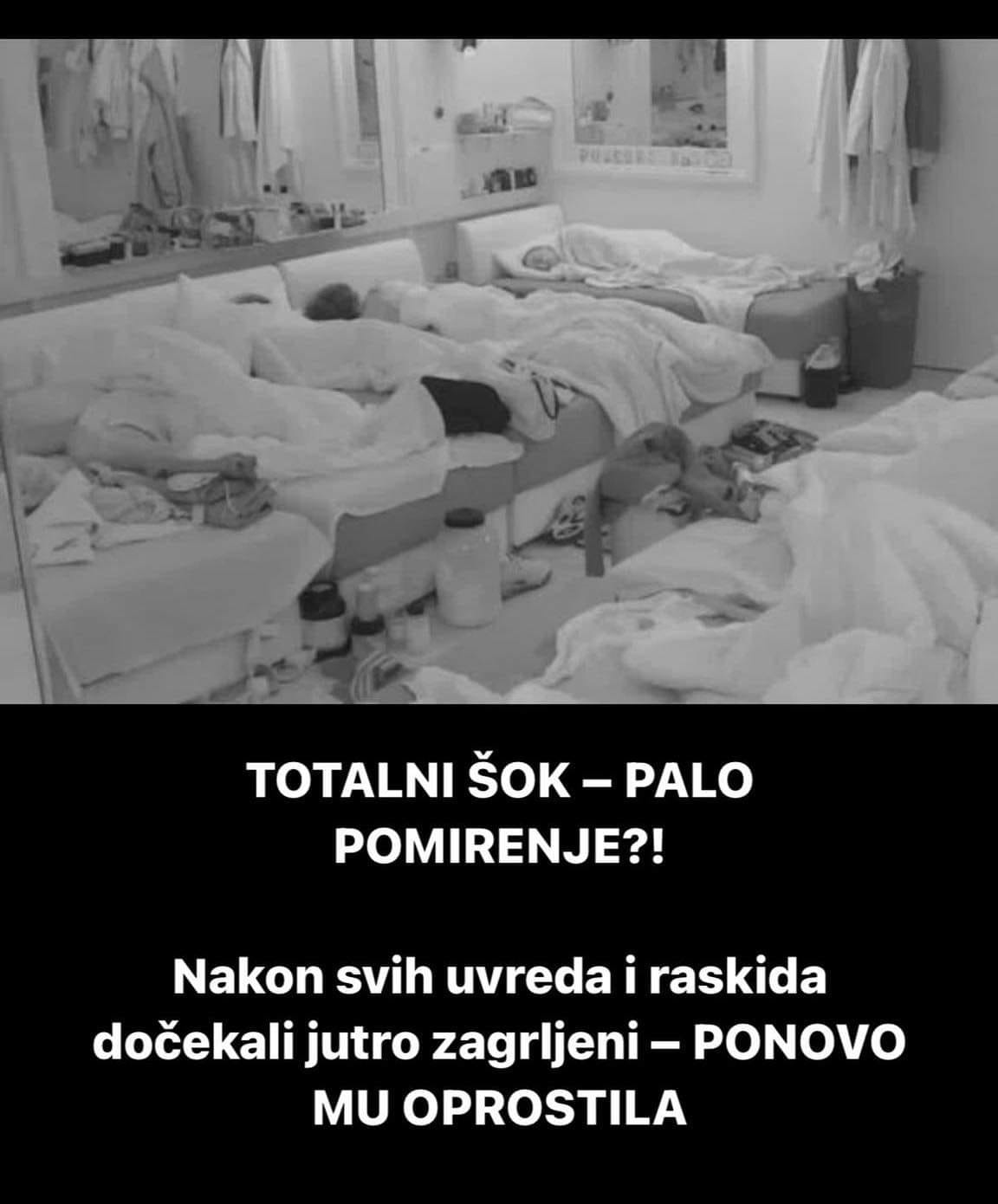 POGLEDAJTE ČIJE JE PONOVNO POMIRENJE SE DESILO U ZADRUZI