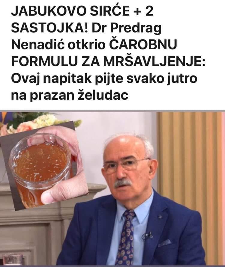 POGLEDAJTE MAGIČNI NAPITAK ZA MRŠAVLJENJE OD 3 SASTOJKA