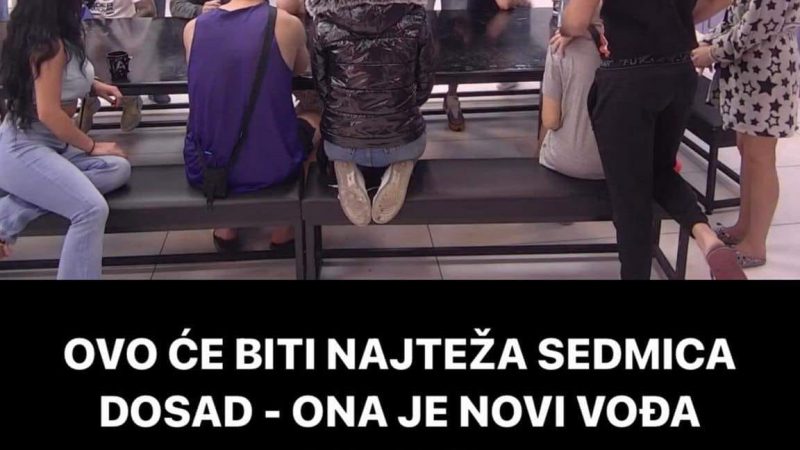 POGLEDAJTE KO JE NOVI VODJA ZADRUGE