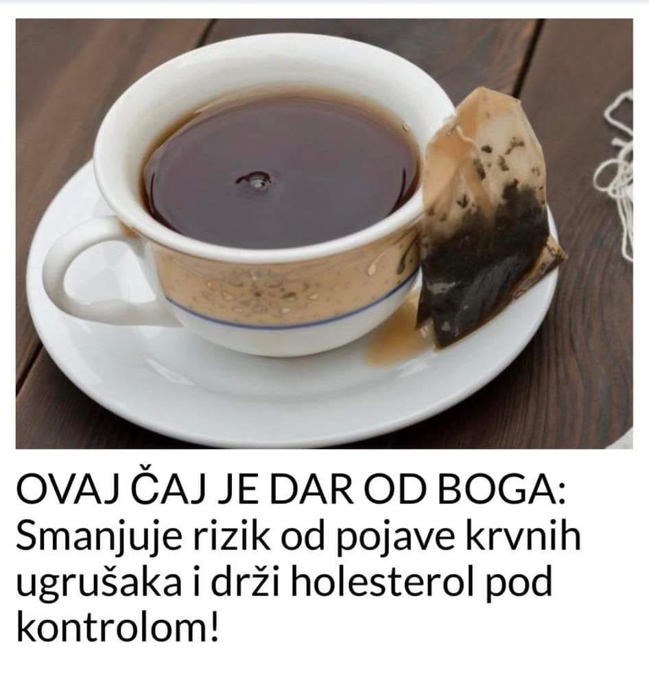 ČAJ KOJI DRŽI HOLESTEROL POD KONTROLOM