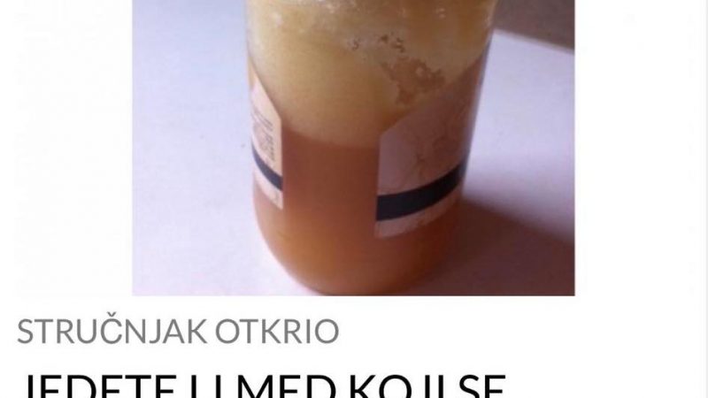 DA LI JEDETE UŠEĆERENI MED